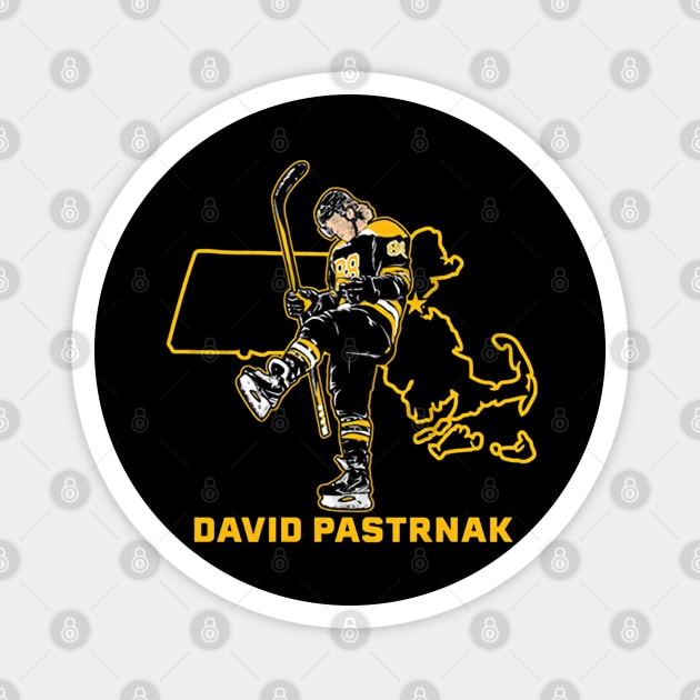 David Pastrnak State Star Magnet by stevenmsparks